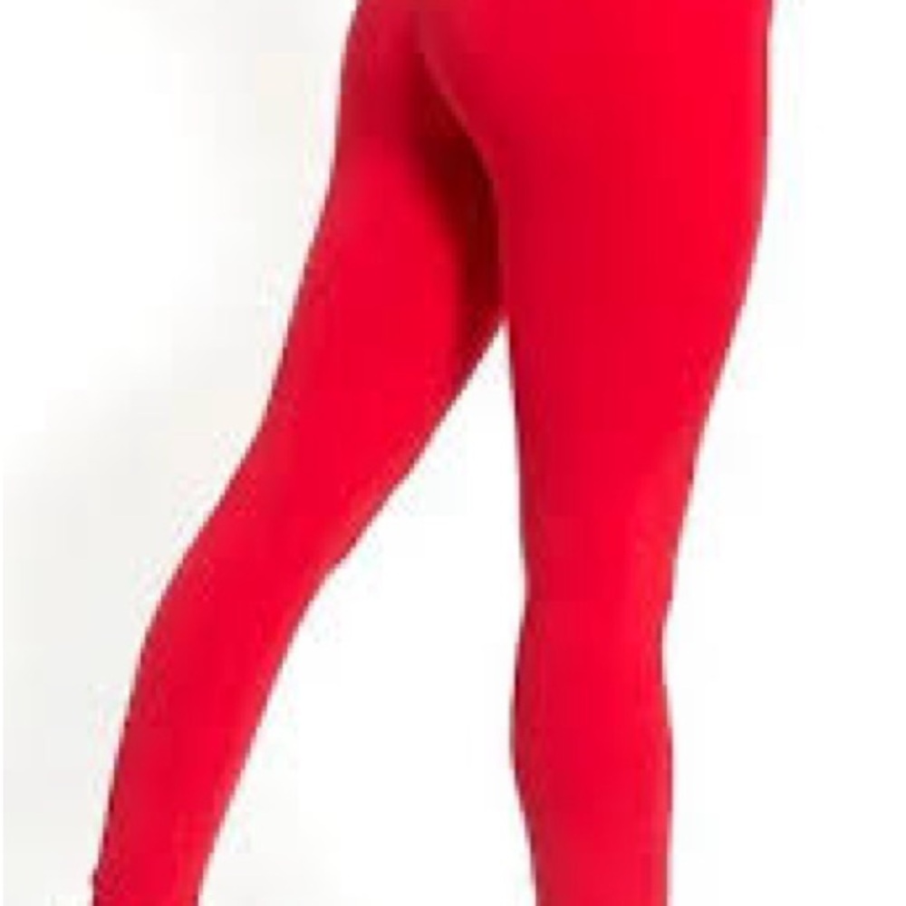 American Apparel red spandex pants/leggings - Picture 5 of 5